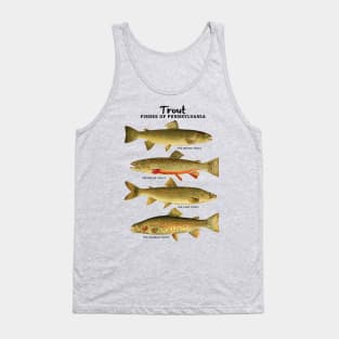 Trout Fishes of Pennsylvania Tank Top